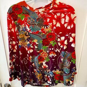 Johnny Was ---Adalena Kimono Sleeve Tee---